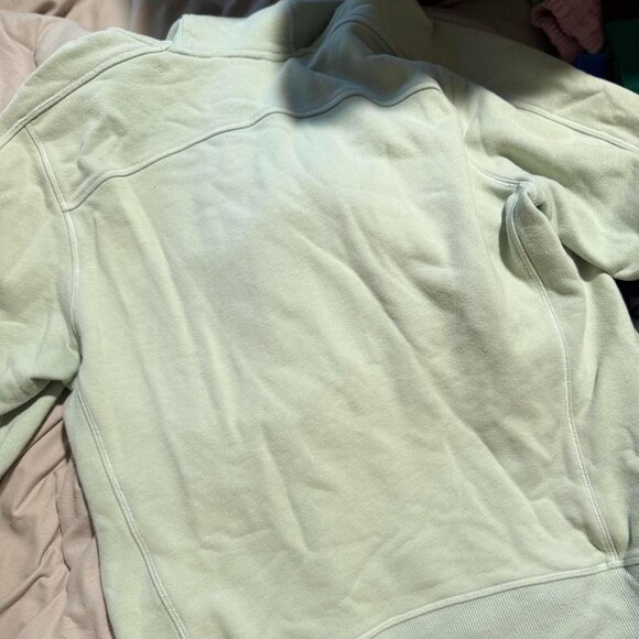 Like New Lululemon Full Zip Scuba SIze 10 Light Green (See 2nd pic for color) - Picture 2 of 4